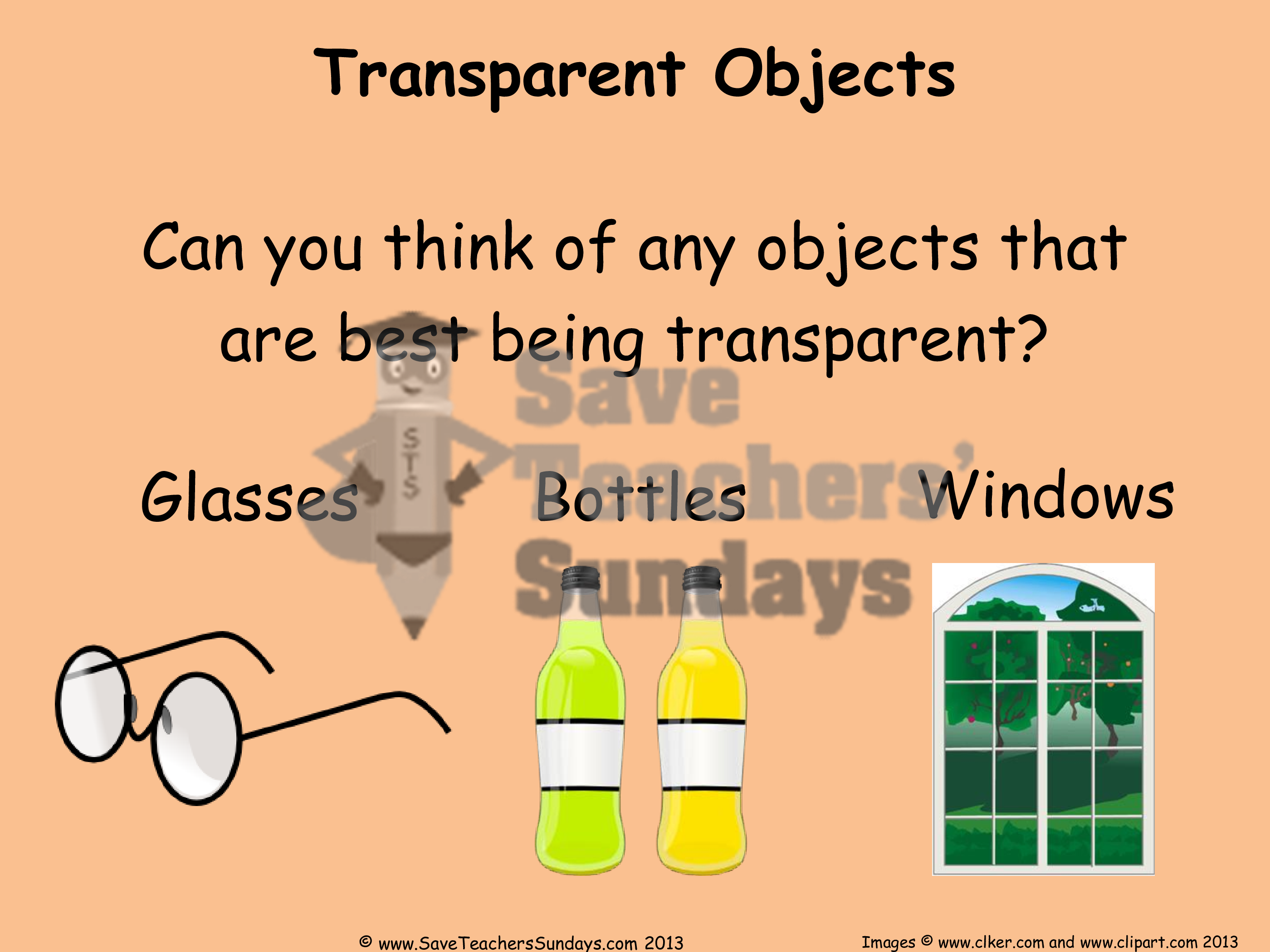 transparent objects examples